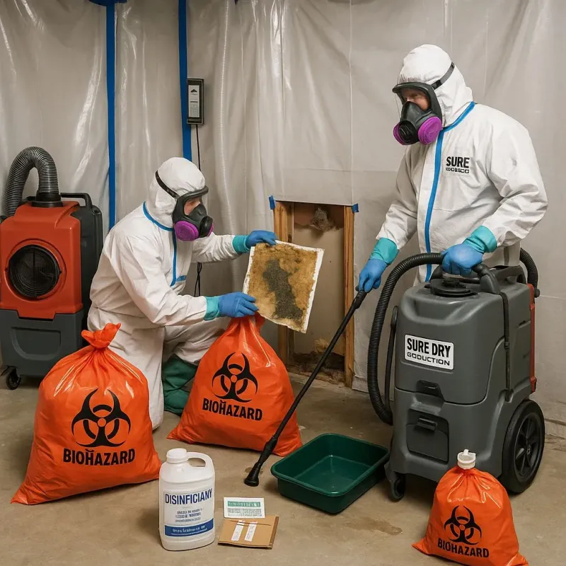 Contaminated Water Handling Protocols process in King City, MO
