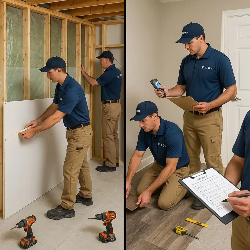 Repairs and Reconstruction process in King City, MO